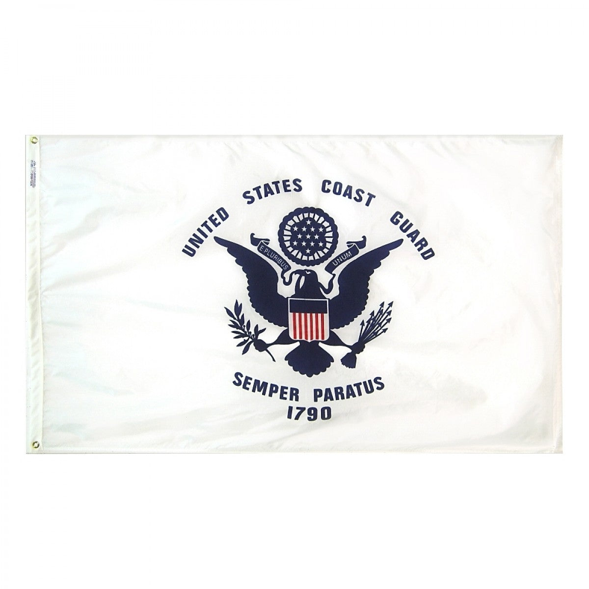 U.S. Coast Guard Military Flag 3 ft. x 5 ft. Nylon SolarGuard® Nyl-Glo - Model 439040