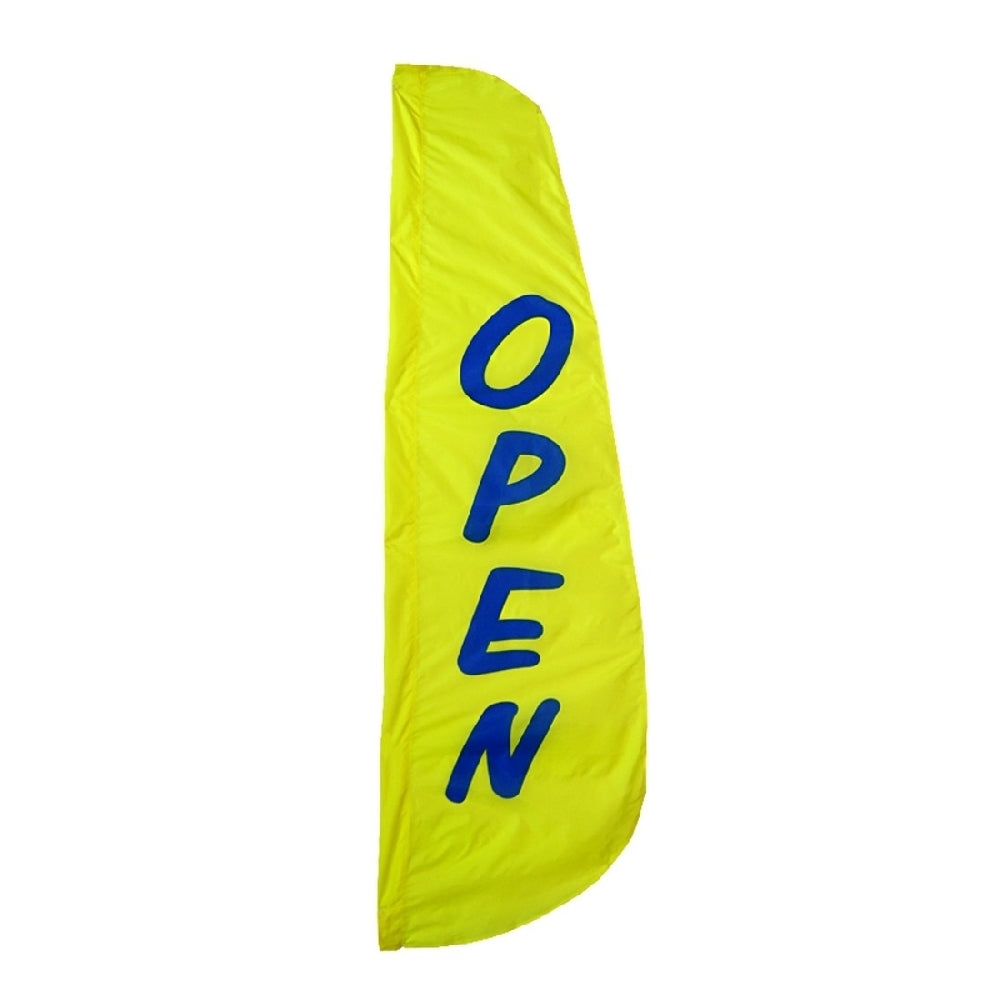 Nyl-Glo Open Feather Flag-2 ft. X 8 ft.