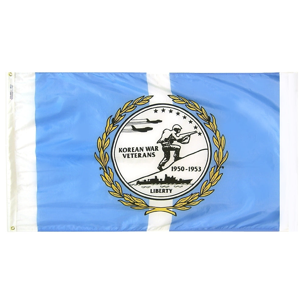 Korean War Vets Flag Nyl-Glo-3 ft. X 5 ft.