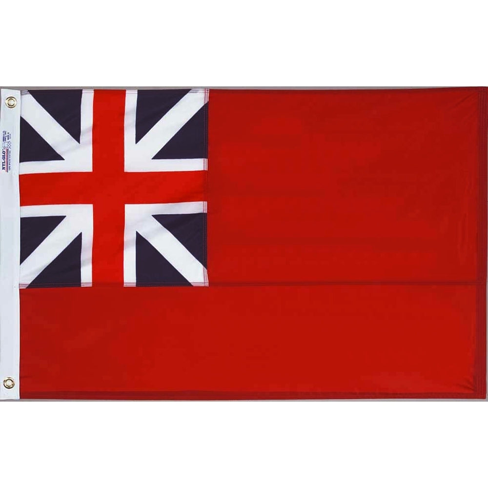 3 ft. x 5 ft. Nyl-Glo British Red Ensign 1707 Flag