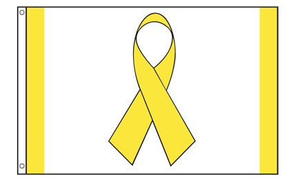 Yellow Ribbon Flag 2 ft. X 3 ft.