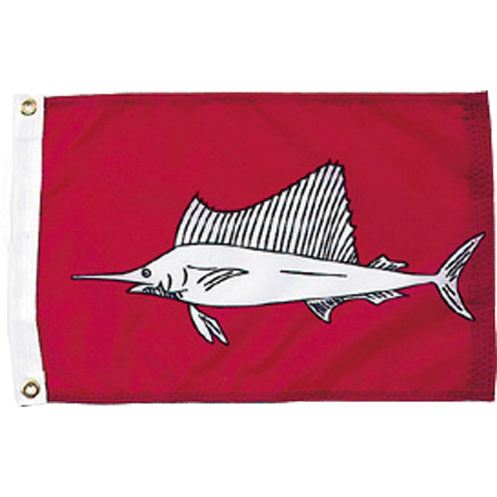 Nyl-Glo Sailfish Flag-12 in. X 18 in.