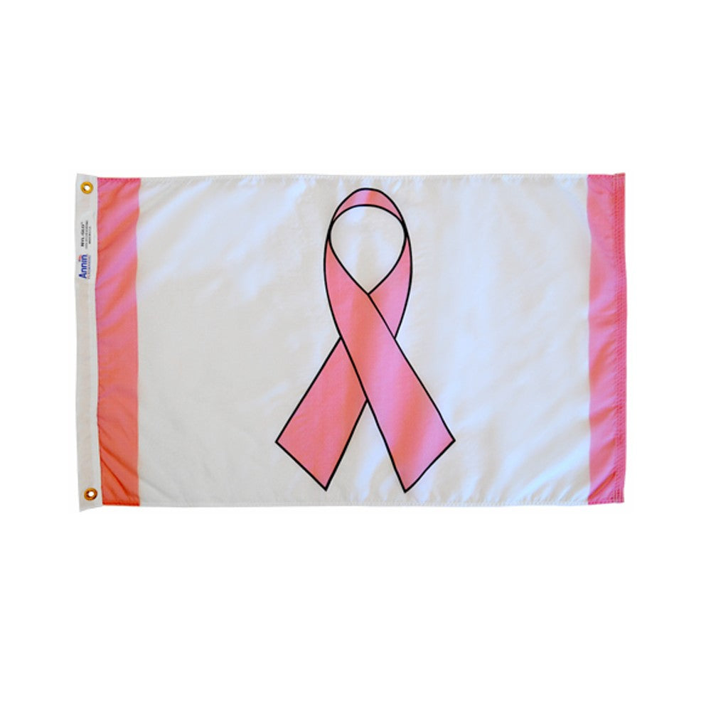 Pink Ribbon Flag  2 ft. X 3 ft.