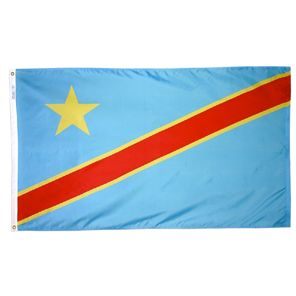 Democratic Republic of Congo Flag