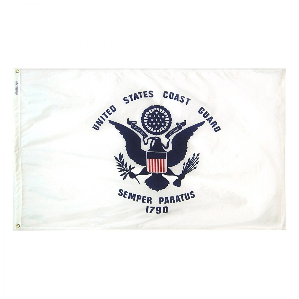 U.S. Coast Guard Military Flag 3 ft. x 5 ft. Nylon SolarGuard® Nyl-Glo - Model 439040