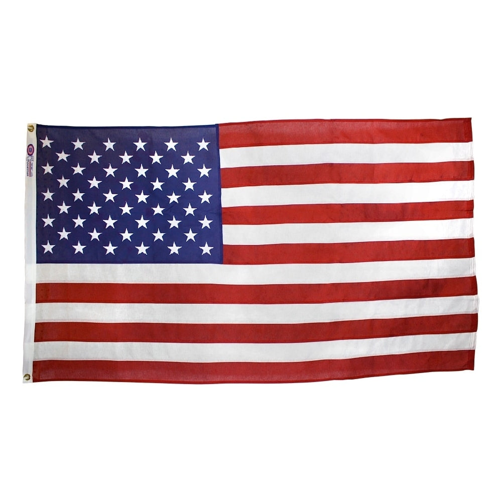 5 ft. X 9 1/2 ft. Cotton U.S. Casket Flag