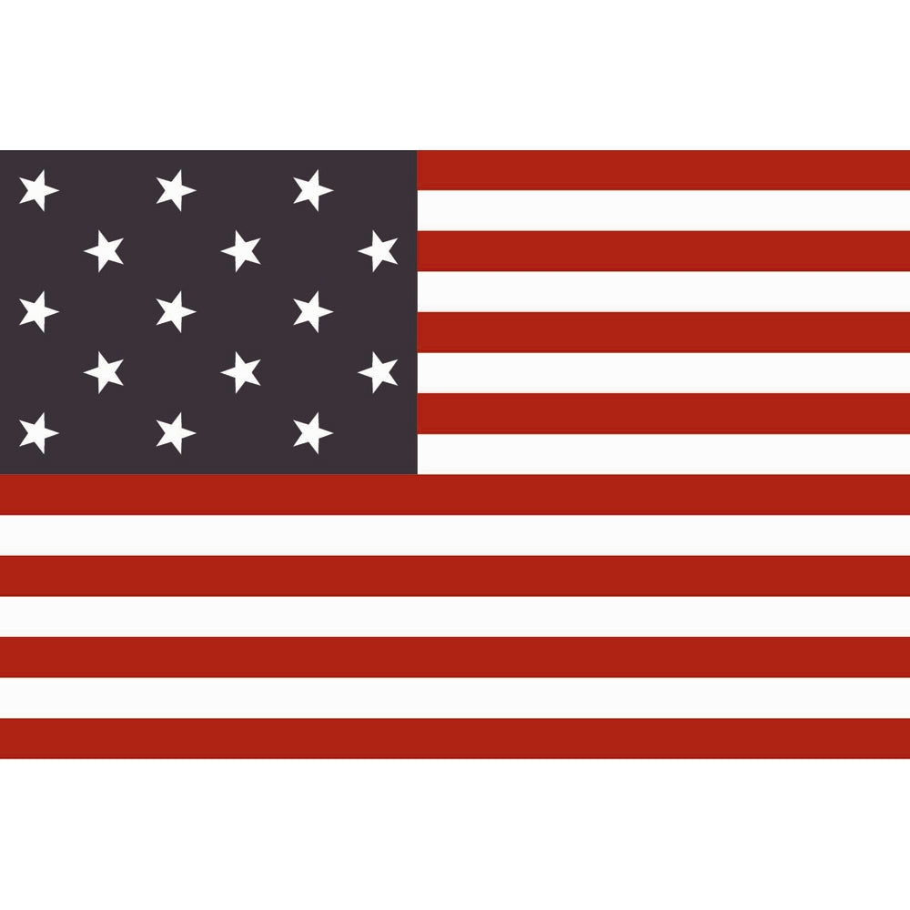 Star Spangled Banner Cotton Bunting-3 ft. X 5 ft.