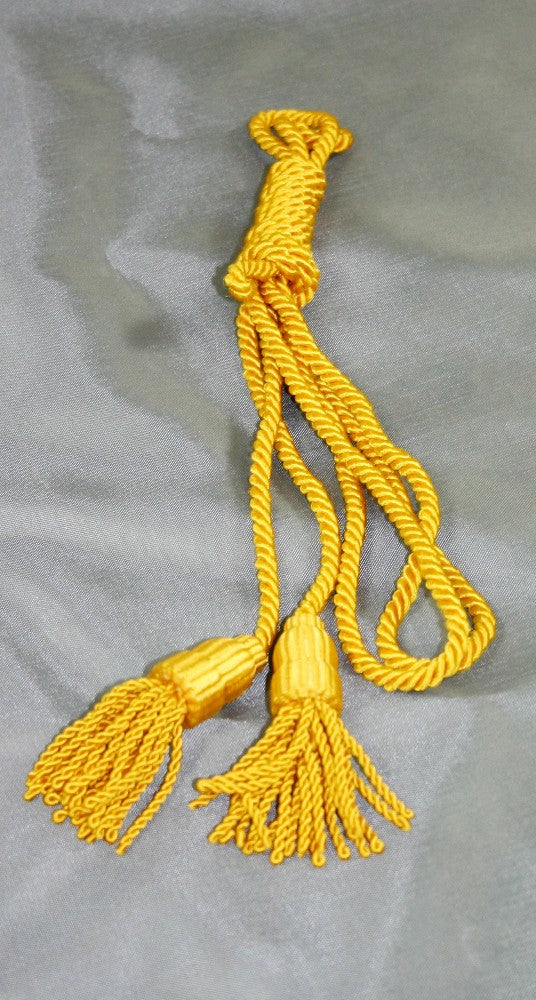 6 in. Gold Cord & Tassel