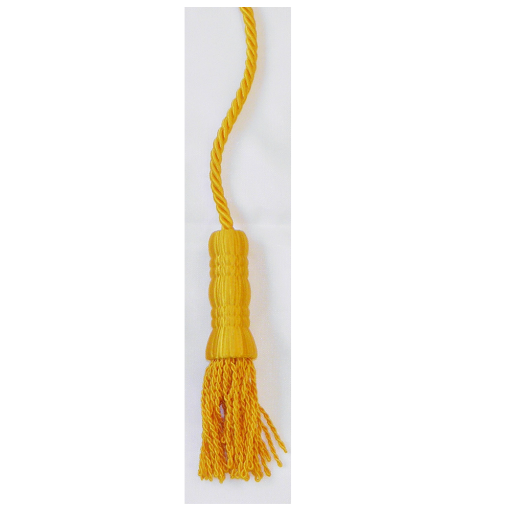 5 inch 9 foot Cord and Tassel- Golden Yellow