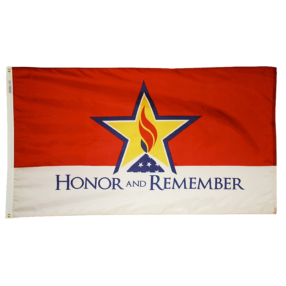 Nyl-Glo Honor and Remember Flag-2 ft. X 3 ft.