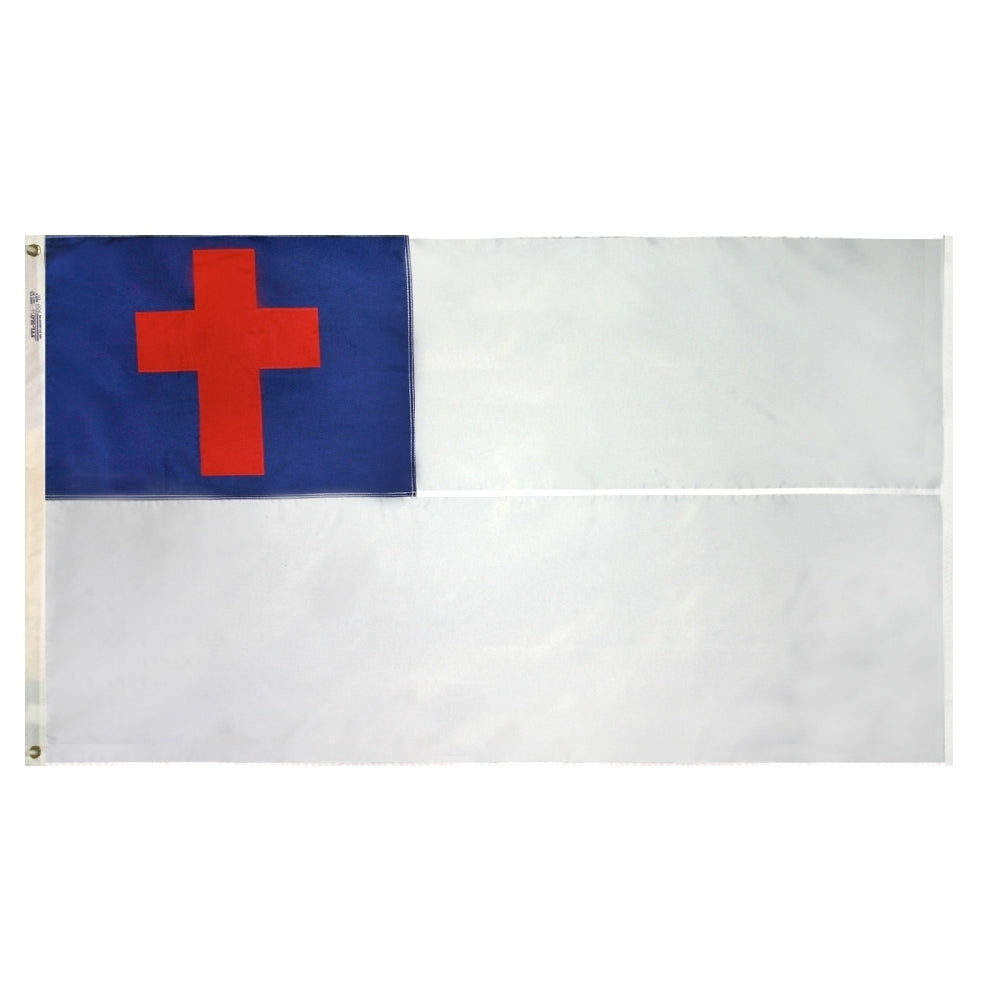 5 ft. X 8 ft. Nyl-Glo Christian Flag