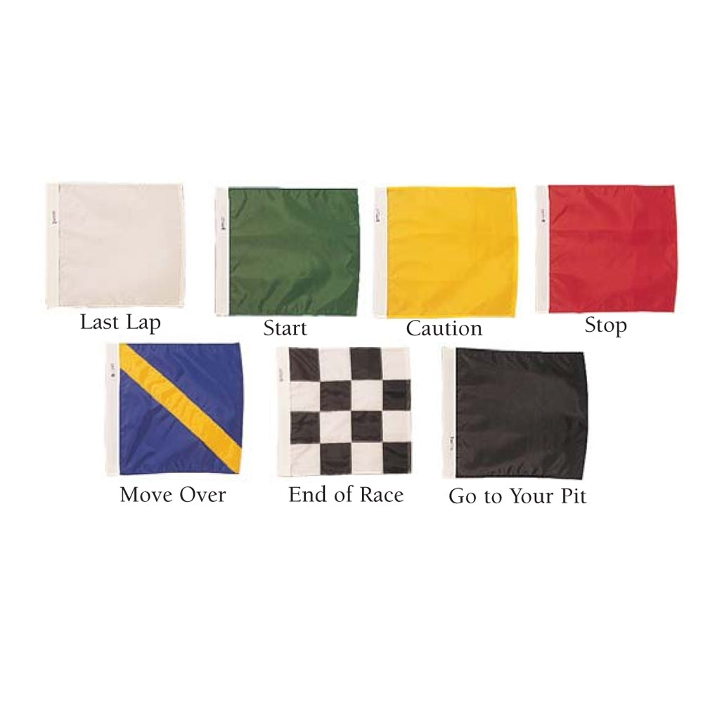 Nyl-Glo Auto Race Flag Set -24 in. X 24 in.