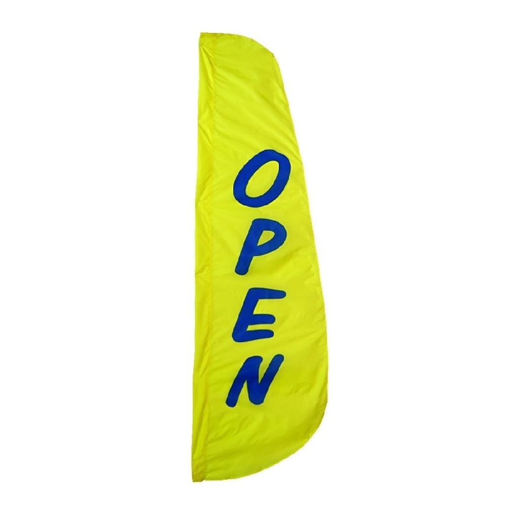 Nyl-Glo Open Feather Flag-2 ft. X 8 ft.