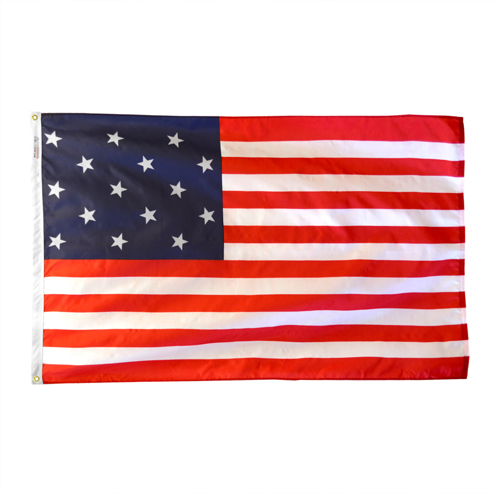 3 ft. x 5 ft. Nyl-Glo Star Spangled Banner Dyed Design