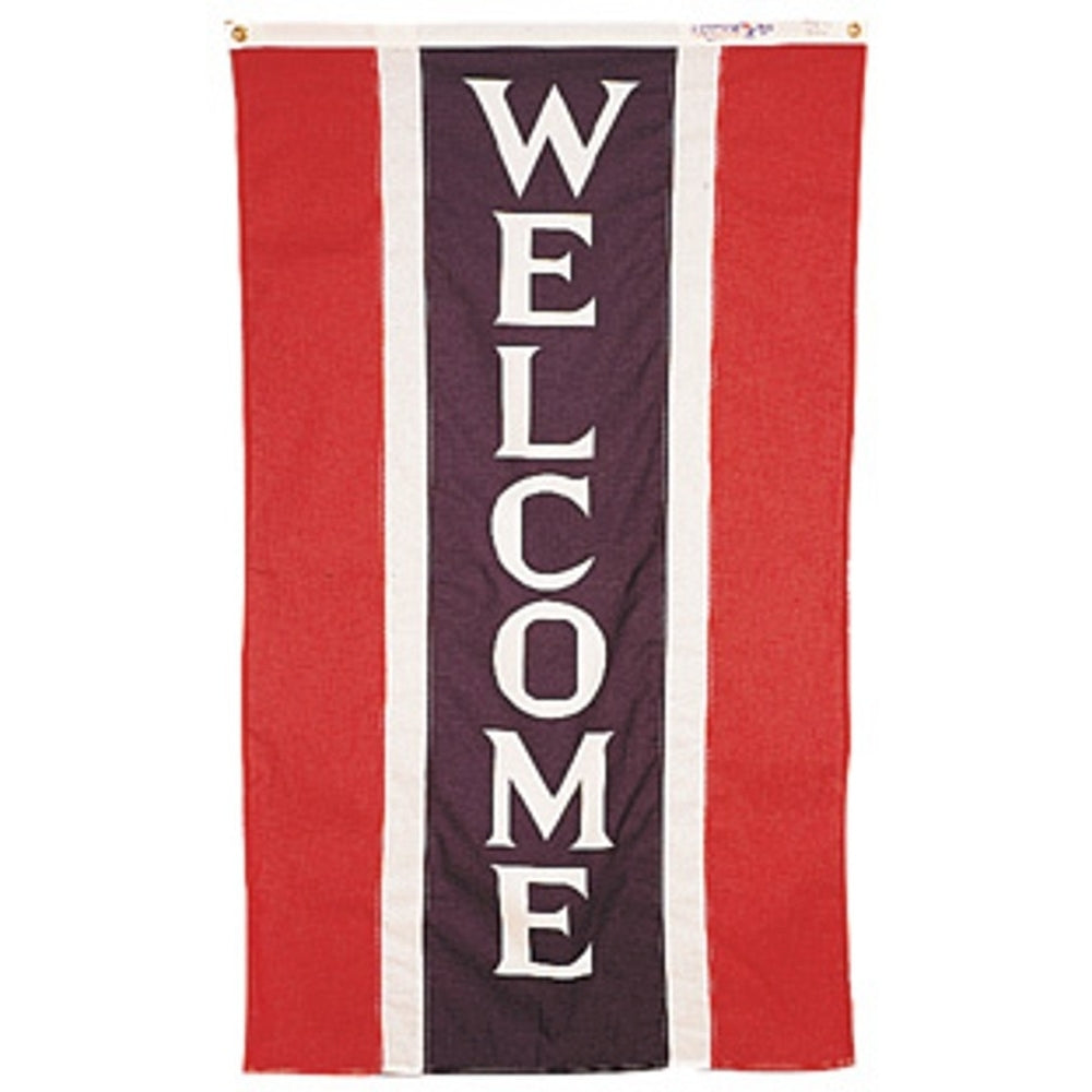 Welcome Banner-Nyl-Glo 5 ft. X 3 ft.