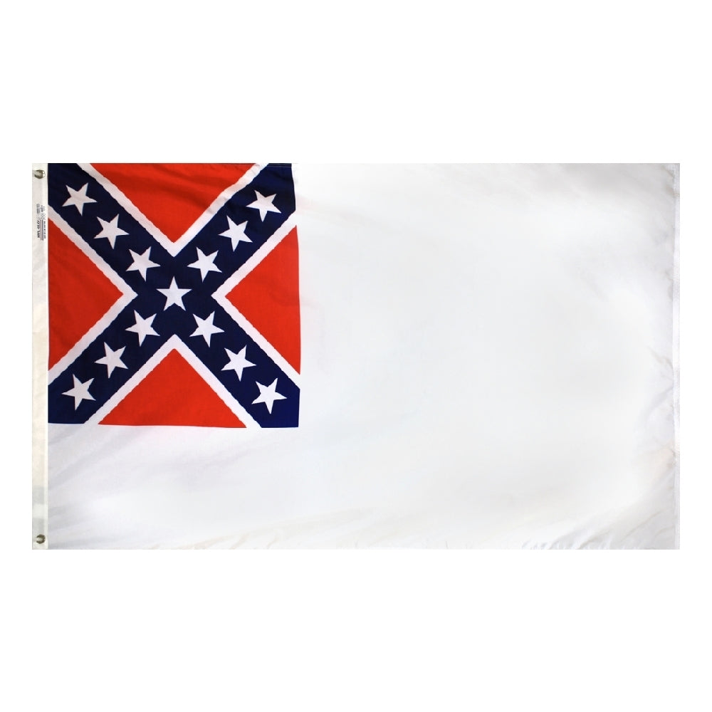 2nd Confederate Flag Nyl-Glo-3 ft. X 5 ft.