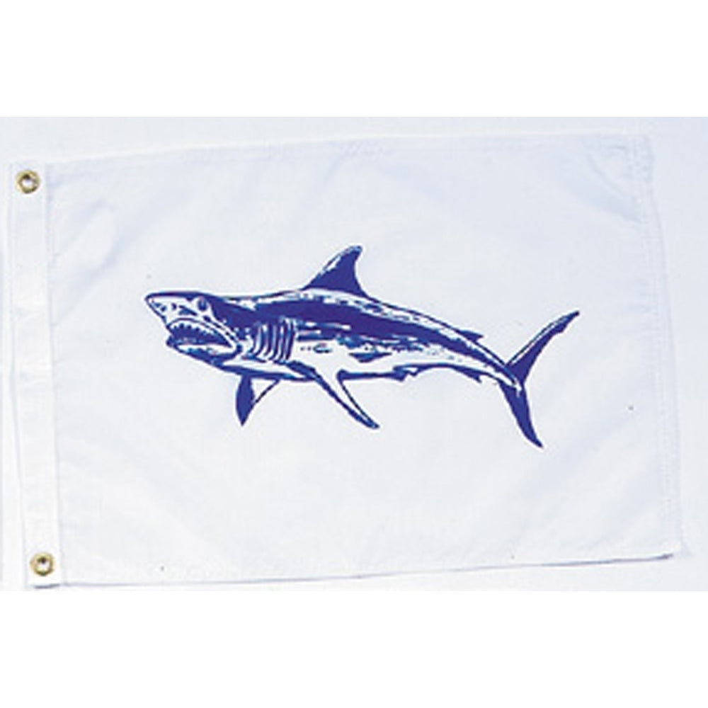 Nyl-Glo Mako Shark Flag-12 in. X 18 in.