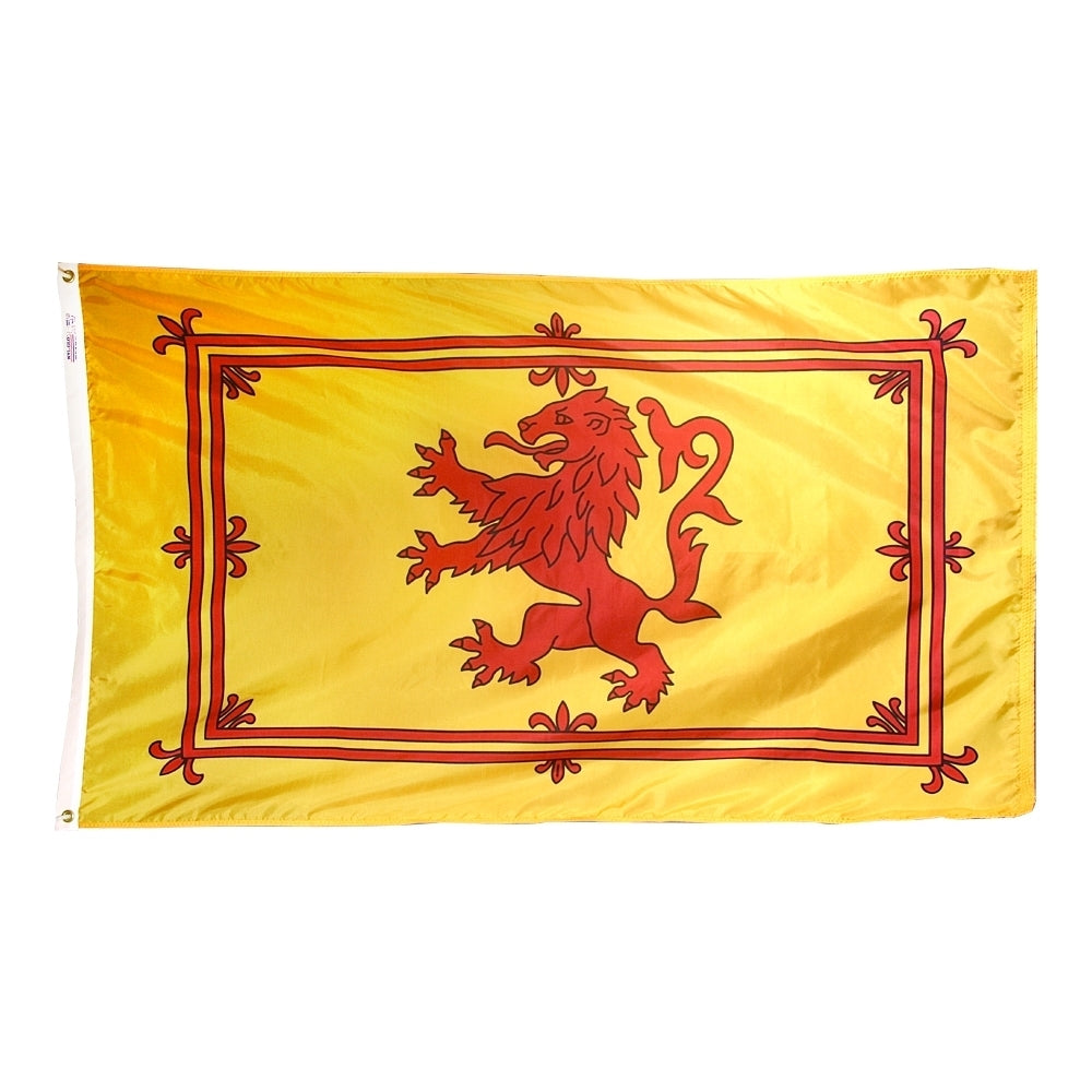 Scottish Rampant Lion Flag