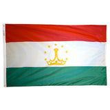 Tajikistan Flag