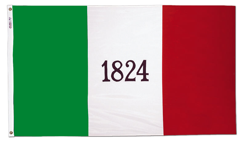 Alamo 1824 Flag Nyl-Glo-3 ft. X 5 ft.