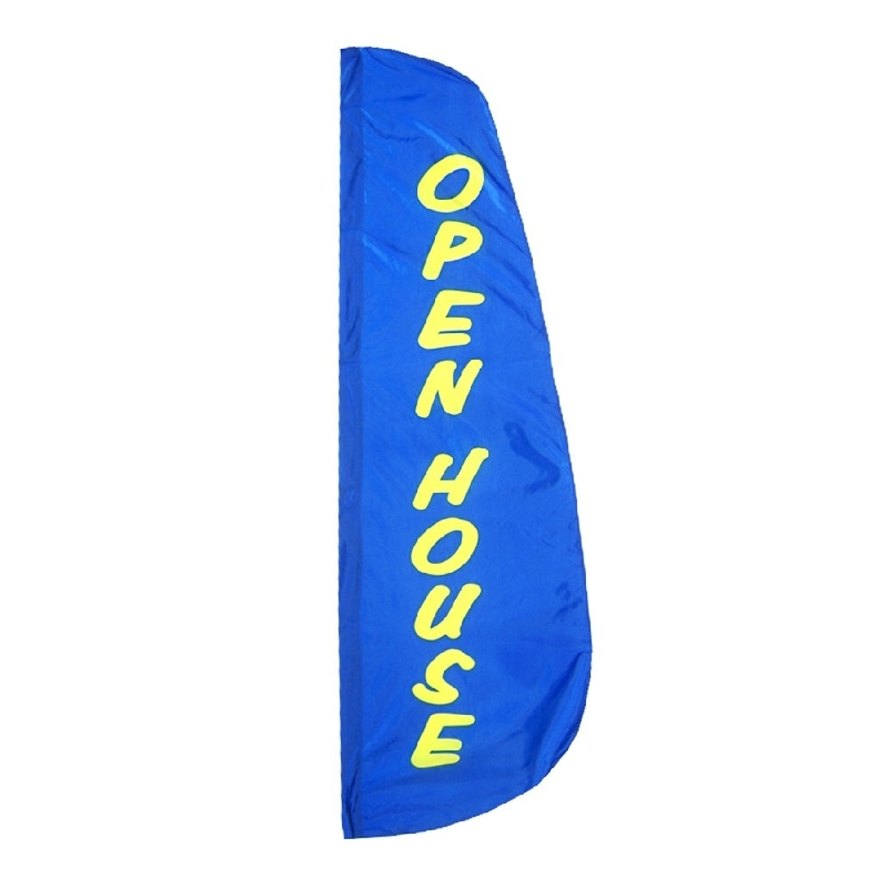 Nyl-Glo Open House Feather Flag-2 ft. X 8 ft.