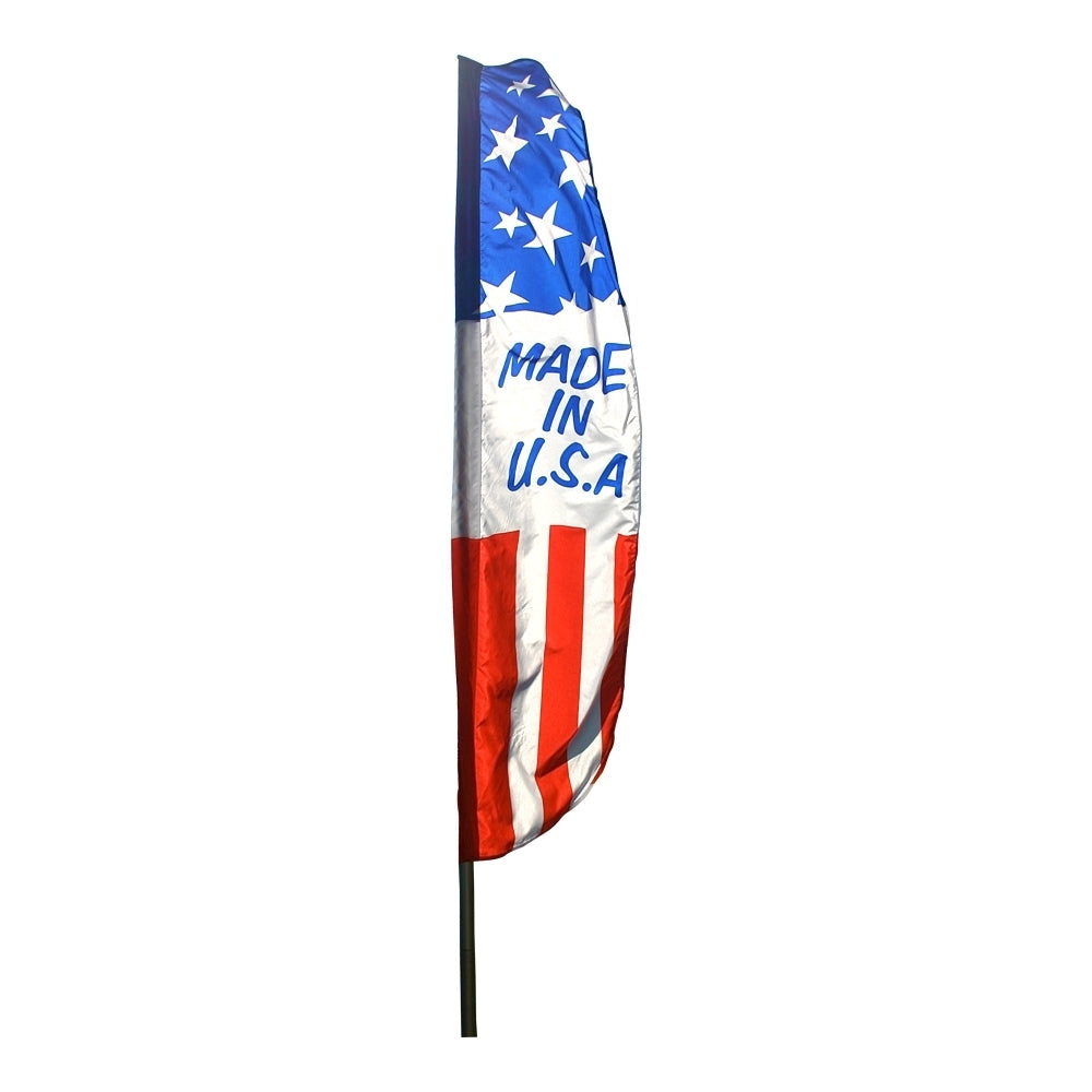 Nyl-Glo Made In U.S.A. Feather Flag-2 ft. X 8 ft.