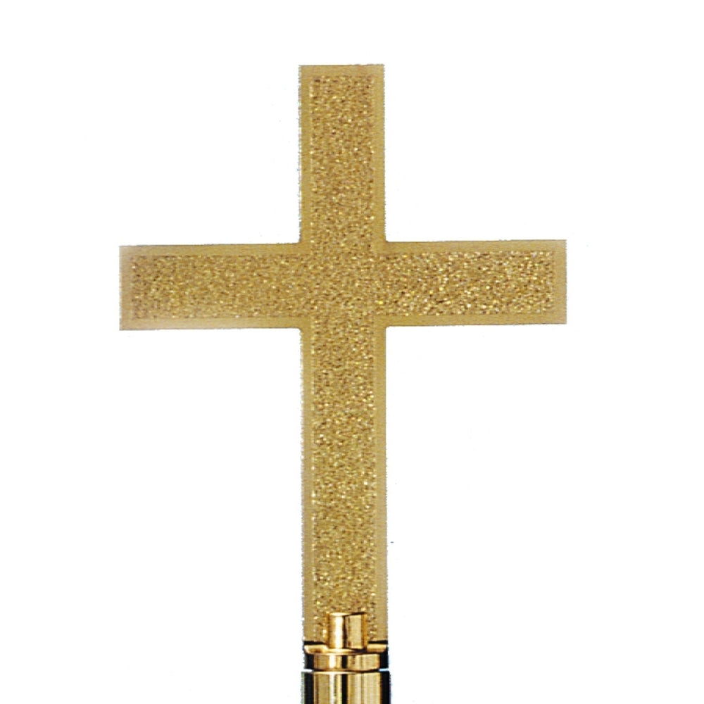 Classic Church Cross Gold 8 in.