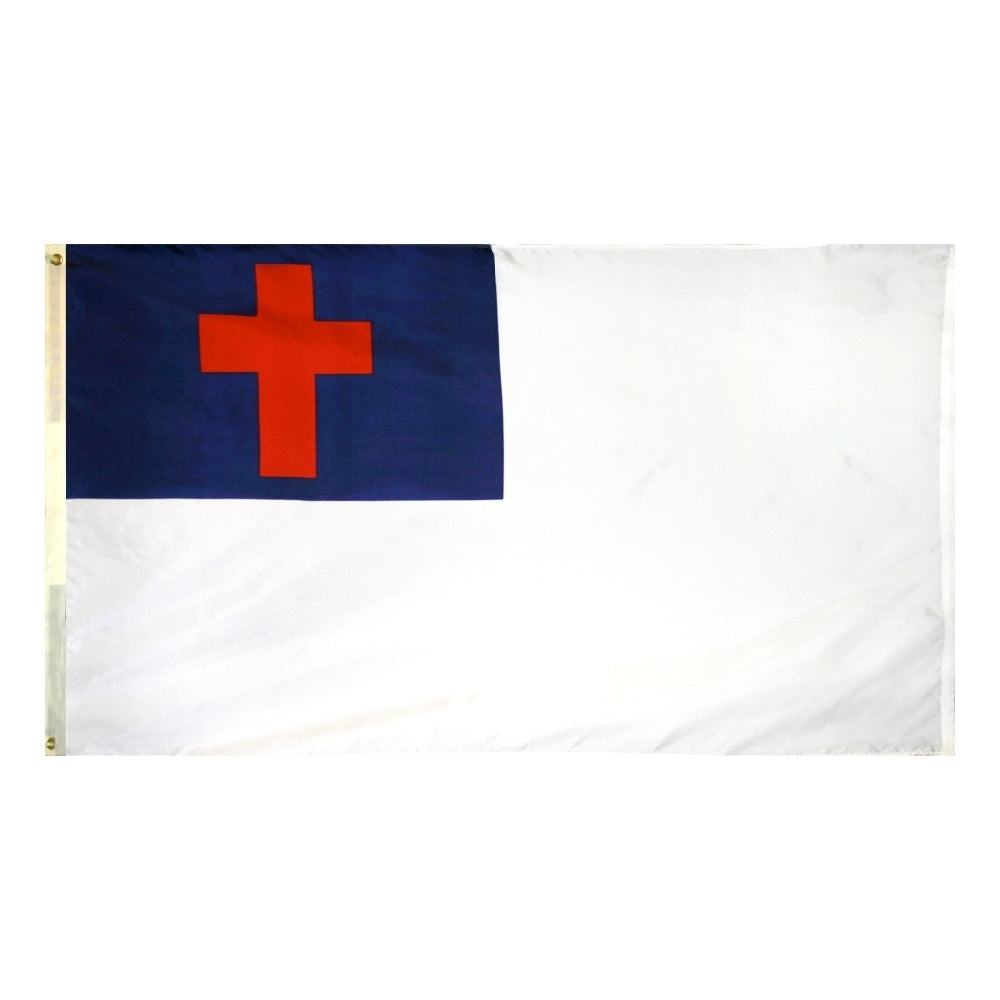 3 ft. x 5 ft. Nyl-Glo Christian Flag Dyed Design