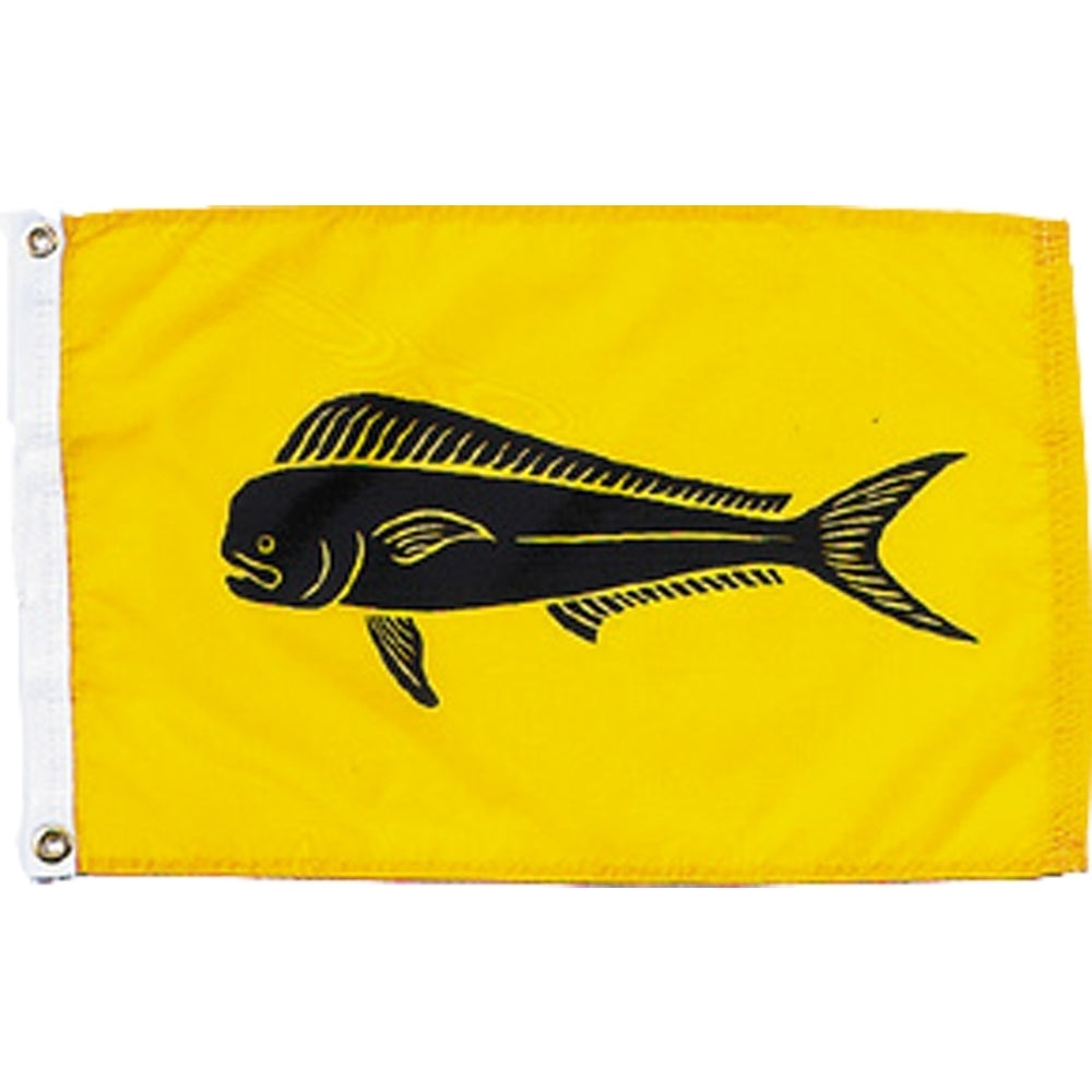 Nyl-Glo Dolphin Flag-12 in. X 18 in.