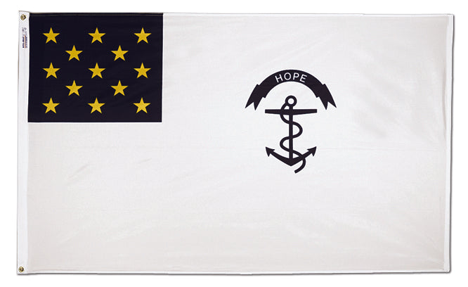 Rhode Island Regiment Flag Nyl-Glo-3 ft. X 5 ft.