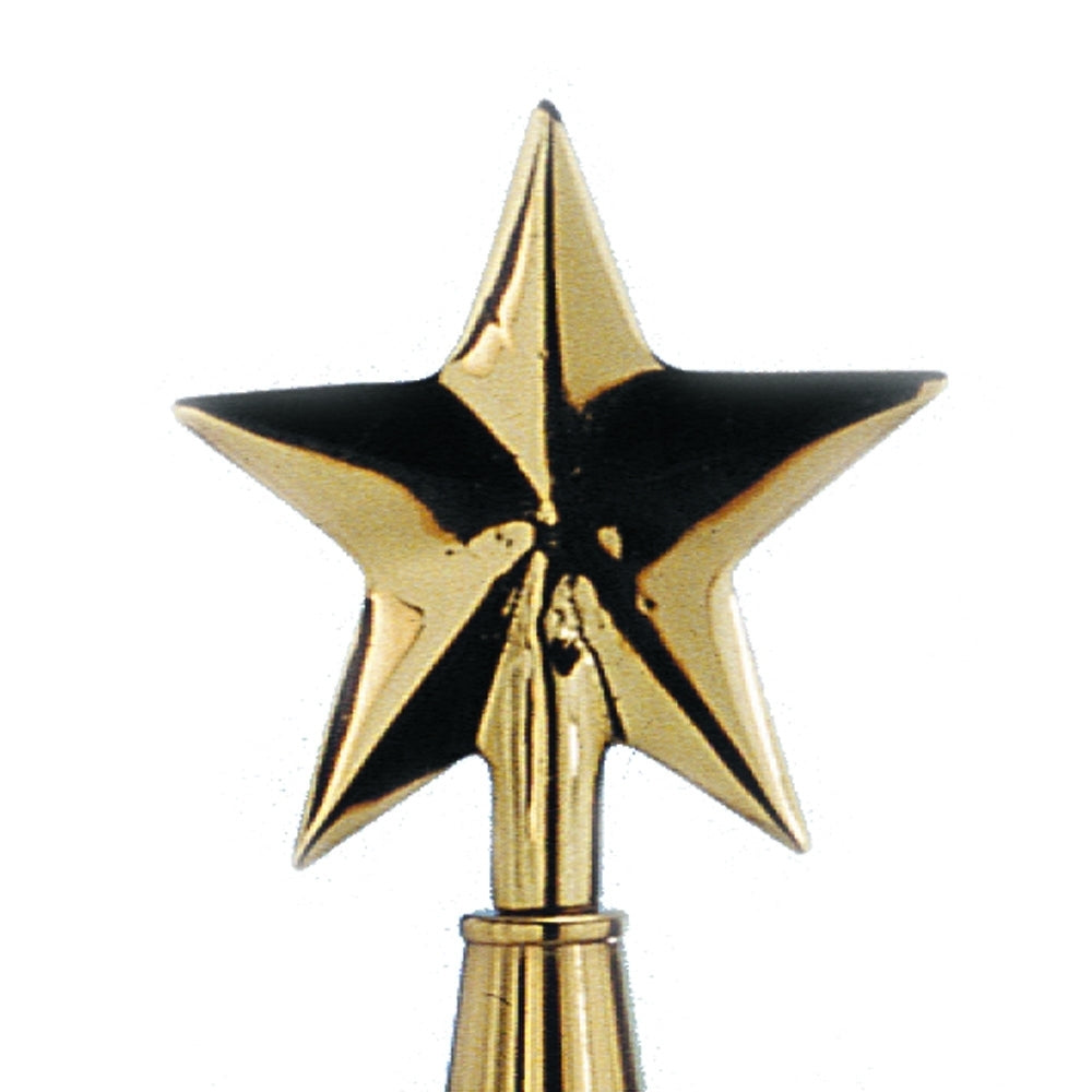 7 in. Brass Guiding Star Ornament