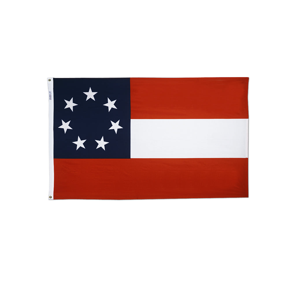 Stars & Bars Cotton Bunting-3 ft. X 5 ft.