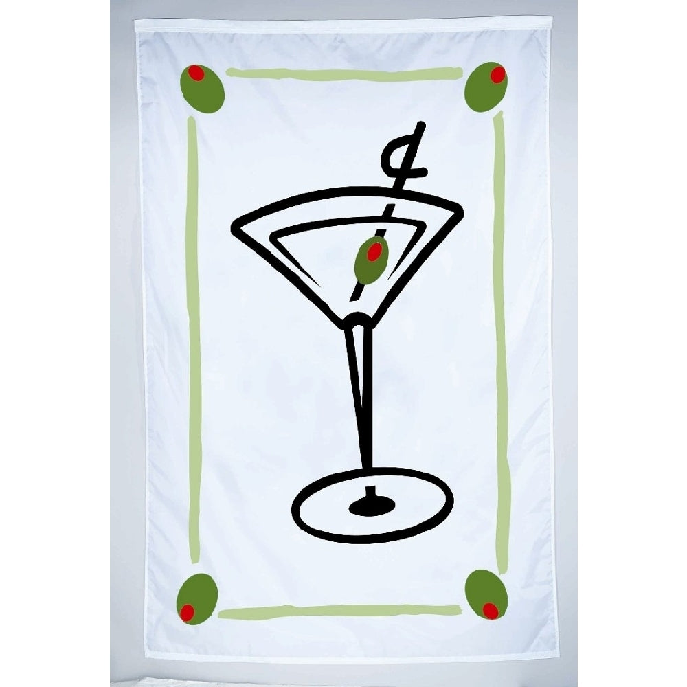 Cocktail Banner Nyl-Glo-30 in. X 48 in.