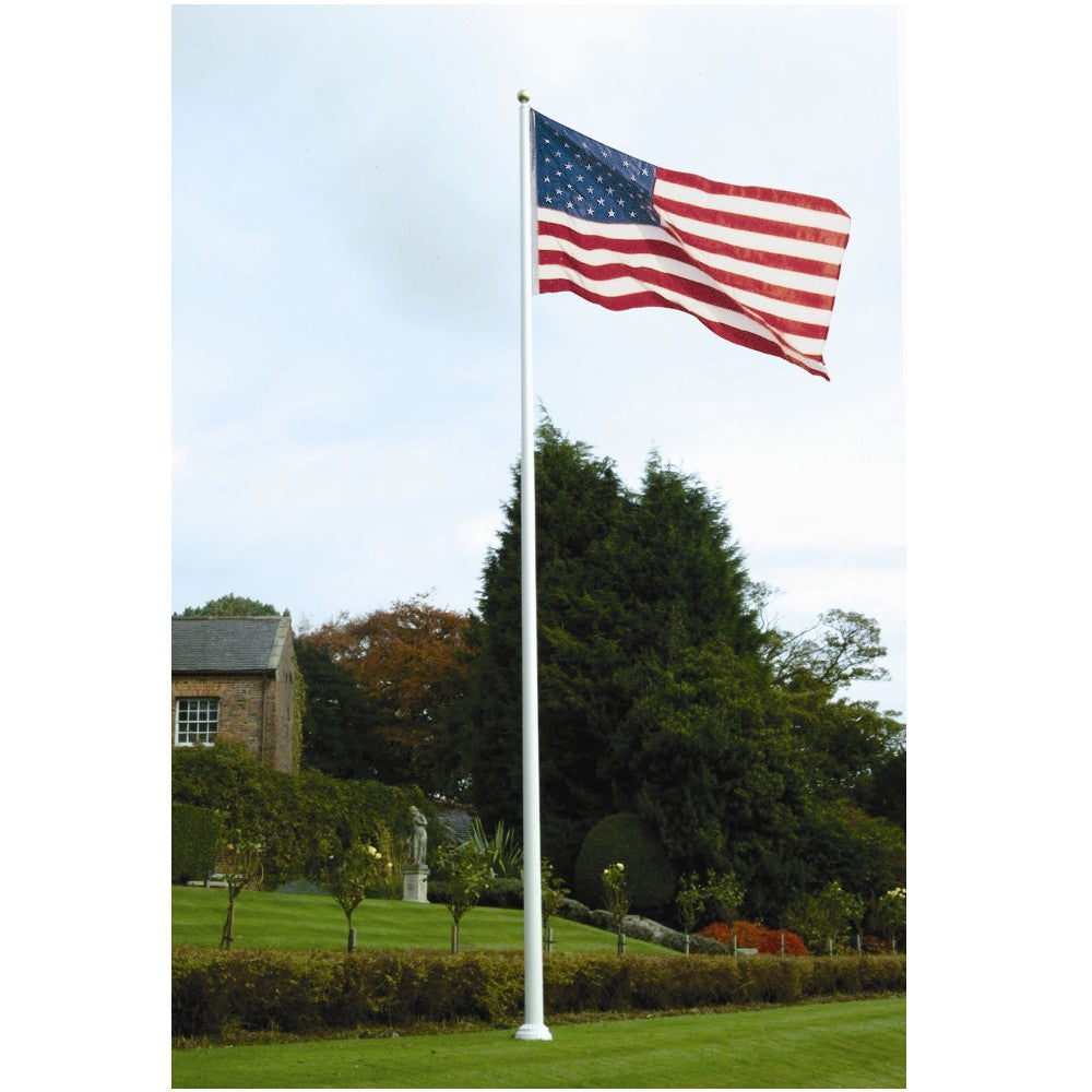 Fiberglass One Piece Flagpole- Residential Quality- 25 ft.