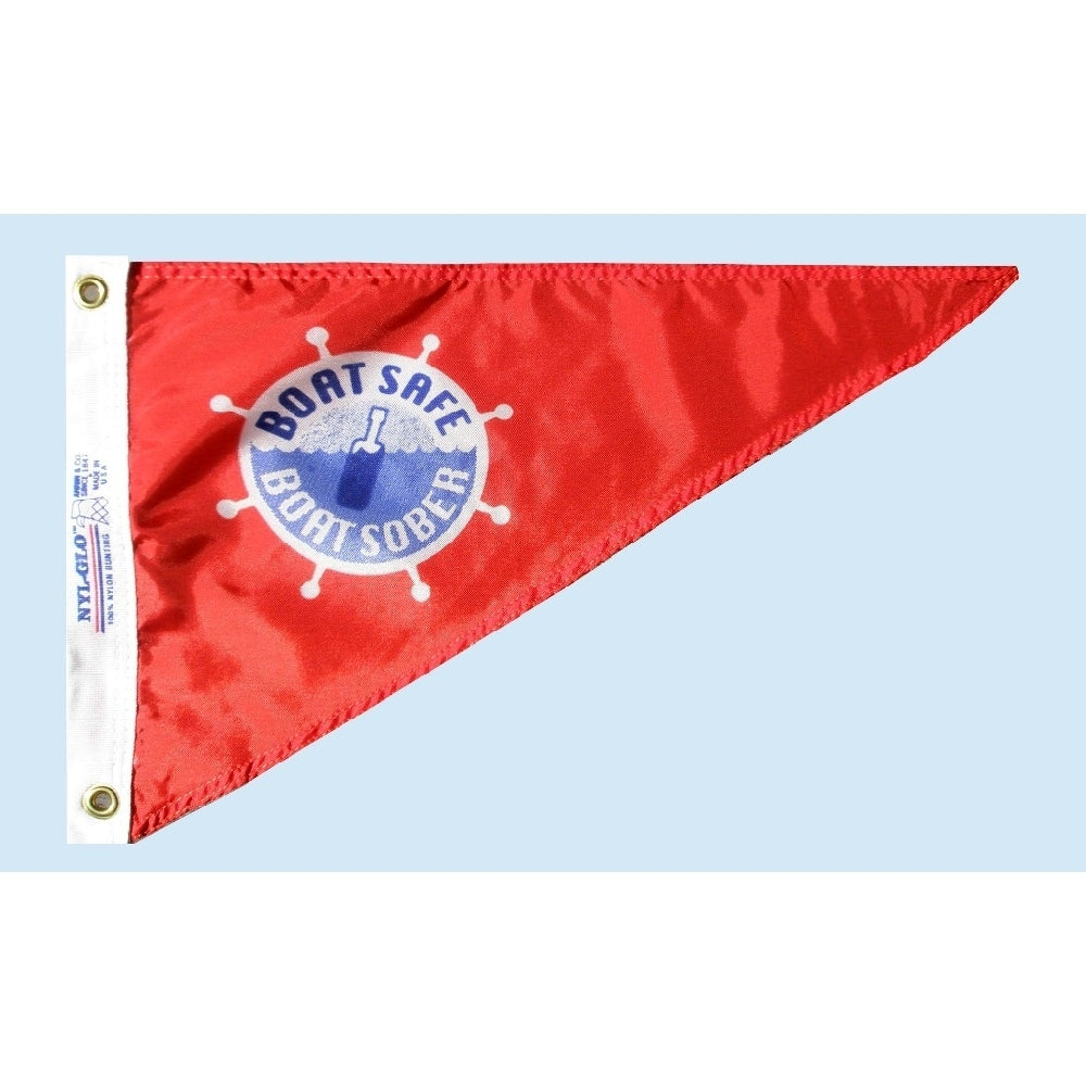 Nyl-Glo Boat Safe Sober Pen Flag -10 in. X 15 in.