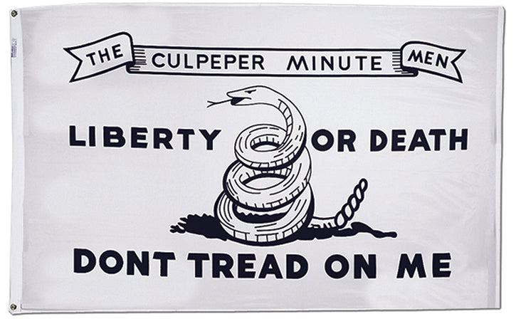 Culpeper 1775 Don't Tread on Me Flag Nyl-Glo-3 ft. X 5 ft.