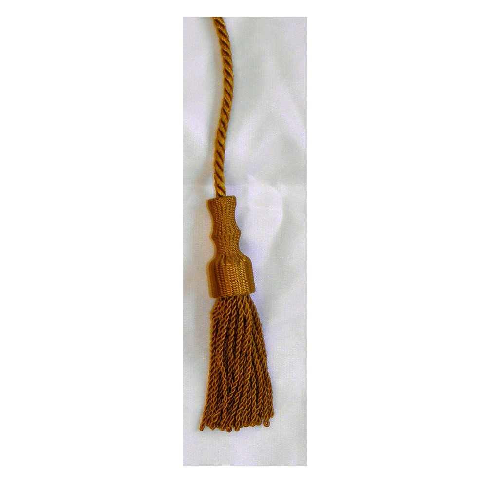 3 in. Gold Cord & Tassel